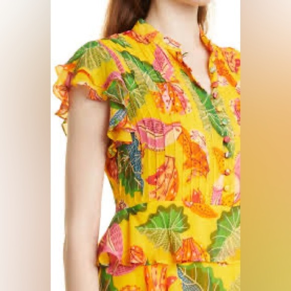 Farm rio dress size medium beaks and bananas size medium - Picture 7 of 10